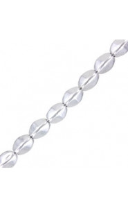 Czech Pinch beads 5x3mm Crystal labrador Full 00030/27000